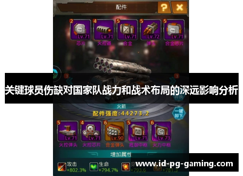 关键球员伤缺对国家队战力和战术布局的深远影响分析 关键球员伤缺对国家队战力和战术布局的深远影响分析